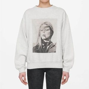 ANINE BING Ramona Sweatshirt (Brigette Bardot, Terry O’Niell)